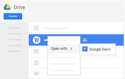 Import and convert old documents to Google Docs
